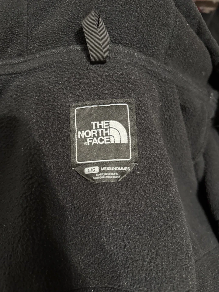 Chaqueta polar vintage North Face Denali Polartec cremallera completa marrón grande para hombre  Foto 2 de 4