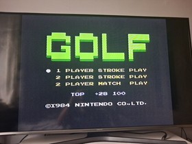 GOLF - Rare Nintendo NES game - NES