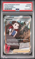 2023 POKEMON SWORD & SHIELD CROWN ZENITH #GG66 FULL ART/ROXANNE PSA 10 on eBay
