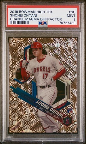 2018 Bowman High Tek #SO Shohei Ohtani RC