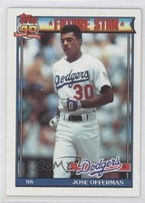 1991 Topps Future Star Jose Offerman #587 0b5