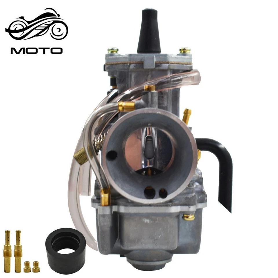 Carburador lateral plano de carreras PWK 28 mm para Yamaha yz80 yz85 28 mm EE. UU. Foto 2 de 4