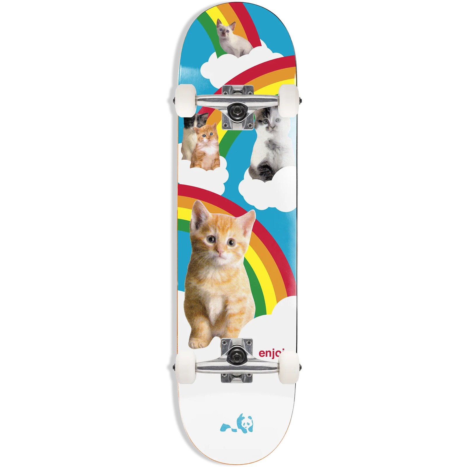 Enjoi Skateboard Complete Kitten Dreams Soft Top Mini 6.75" 