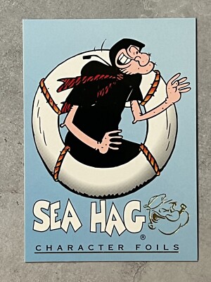 1994 Card Creations Popeye Sea Hag Character Foils SP Insert #CF-9