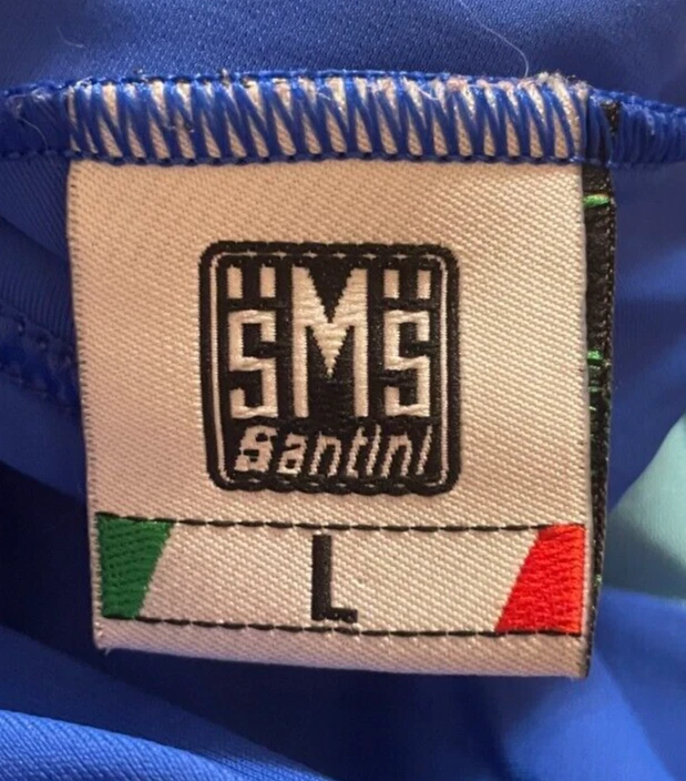 Винтажные велосипедные шорты-комбинезон 90-х SMS Santini CWZN Ride For The Roses размер L - Изображение 3 из 4