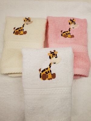Personalisiertes Weihnachten Giraffe Gesichtstuch Flanell Geschenk Strumpf Füller
