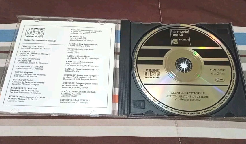 Tarentule-Tarentelle / Paniagua, Atrium Musicae de Madrid