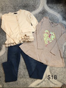 conjunto de roupa jeans