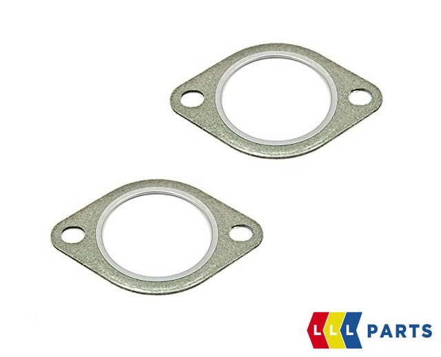 BMW NEW GENUINE E46 E39 E60 E65 EXHAUST DOWN PIPE GASKET FLAT SEAL 2PCS