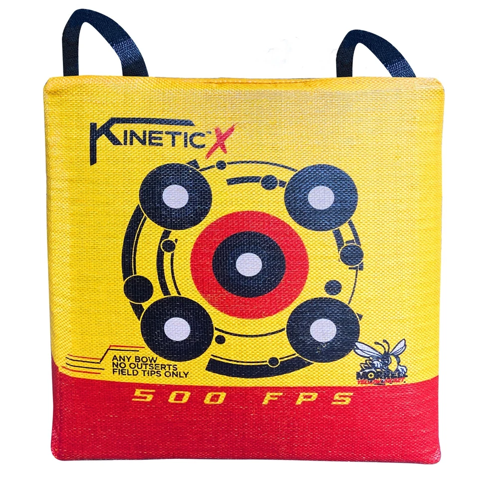 Chaqueta Amarilla Morrell Kinetic X Objetivo de Tiro con Arco | Para Ballestas 4 Lados 500 FPS Foto 3 de 4