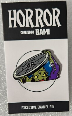 CHUD MANHOLE COVER BAM BOX Horror ENAMEL PIN CREATIVE TERROR C.H.U.D.