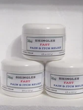 Shingles Symptom Relief Cream, Itch Nerve Pain Relief , 8oz Body By Pure