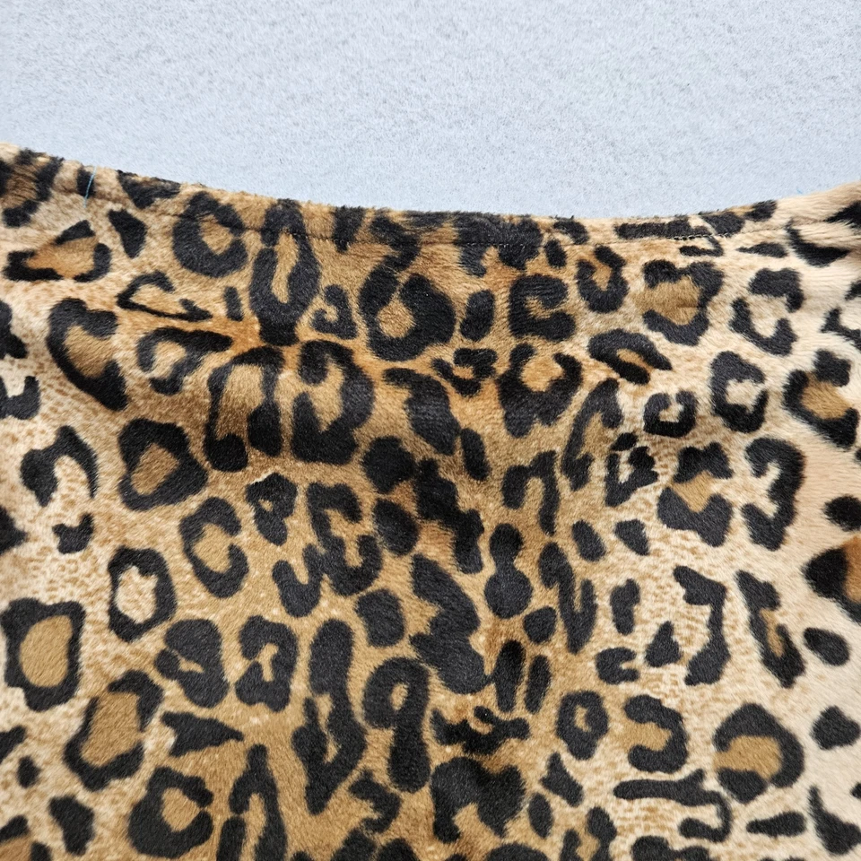 Falda para mujer Karen Kane 2 marrón con estampado de leopardo Foto 4 de 4