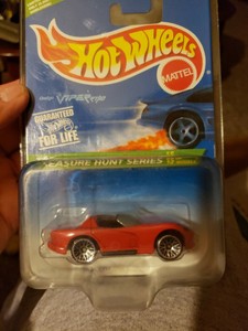 1996 Hot Wheels #433 Treasure Hunt Series 6/12 DODGE VIPER ...