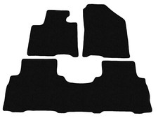 Schwarz Fußmatten Velour für Kia Sorento III 2014-2020 Autoteppiche, 14xRand