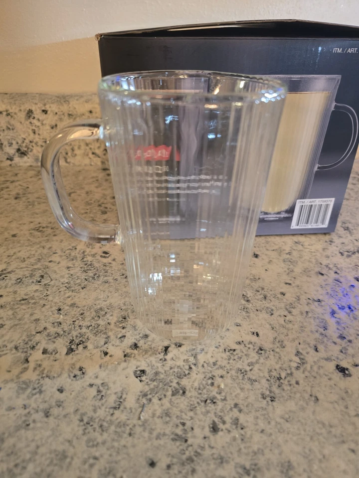 Juego de 4 vasos de pared Bodum Douro Doulbe café cerveza Foto 4 de 4