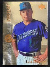Buck Showalter 1996 Upper Deck Managerial Salute Checklist Diamondbacks #479