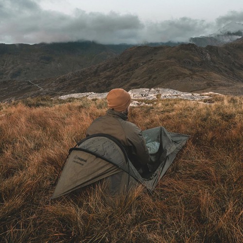 Snugpak Stratosphere Bivvi Tent Bivvy Shelter One Man Hooped Waterproof Tunnel - Picture 4 of 9