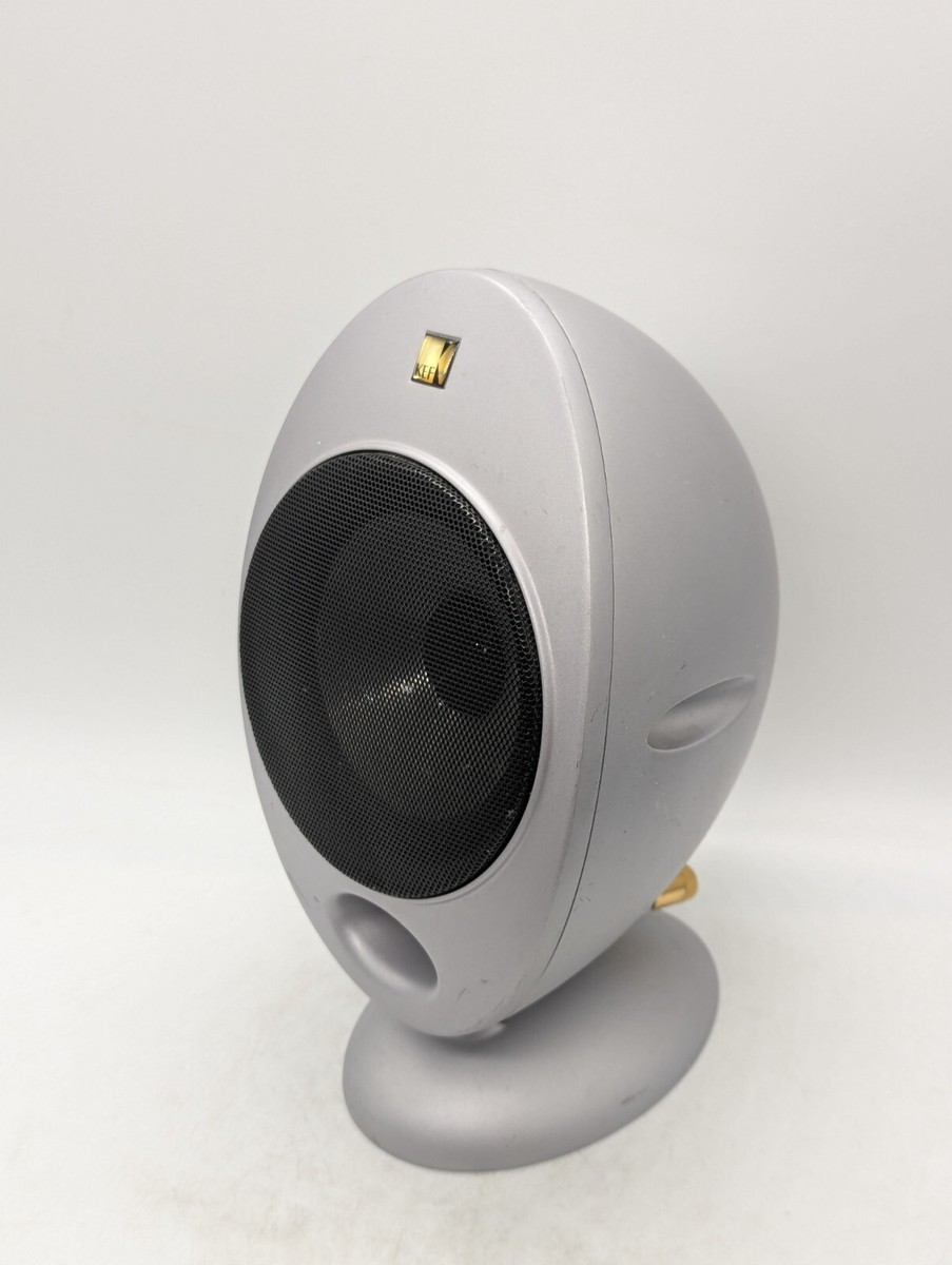 KEF HTS2001 speaker satellite surround sound egg silver HTS