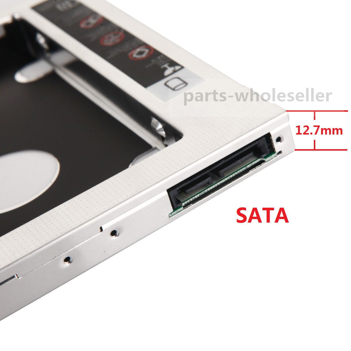 2ème Disque Dur HDD SSD SATA Optique Baie Cadre Caddy Pour ASUS N61 - Foto 3