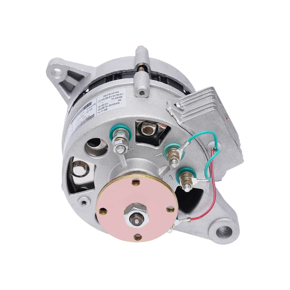 1KW PMA Permanent Magnet Generator AC Brushless Low Rpm Alternator Double Wheel - Image 3 of 4