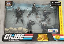 GI Joe 25th Anniversary Cobra Night Watch Troopers 5 Pack Cobra MISB New TRU New
