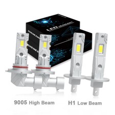 Faro luz alta baja 9005 H1 bombillas LED para Mitsubishi Outlander 2005-2006