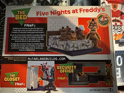 Lego Fnaf Sets Freddy's Lego Five Nights At Freddy's The Bed