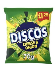Discos Cheese & Onion 16x70gm (£1.25 PMP)