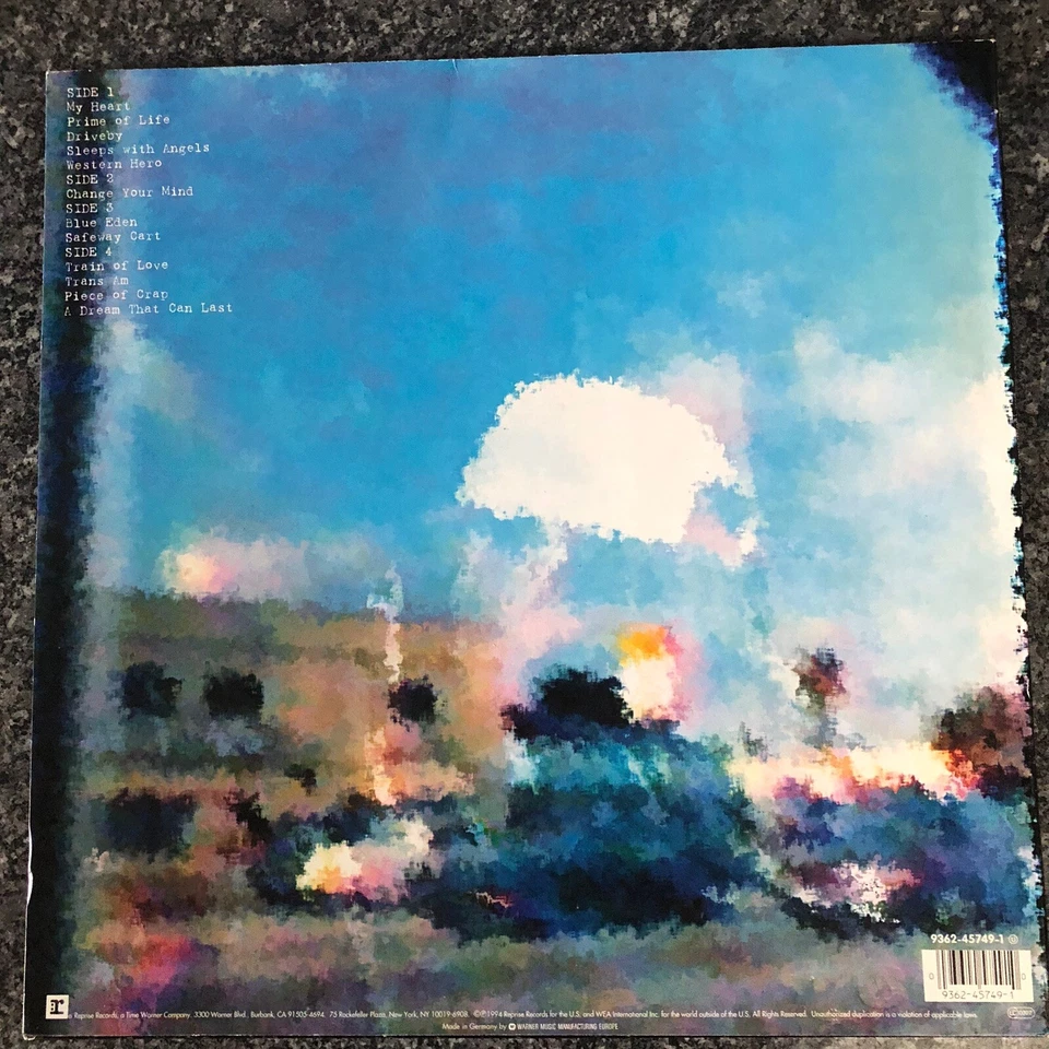 2LP VINYL NEIL YOUNG AND CRAZY HORSE SLEEPS WITH ANGELS EUROPE 1ST PRESS NM-/NM- Foto 4 de 4