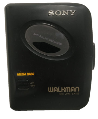 Sony WM-EX112 Cassette Player Walkman Portable revidiert Vintage retro old