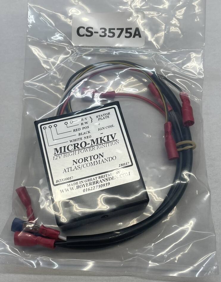 ロー NORTON Boyer Replacement Ignition Box Twin 750 850 Commando 1969