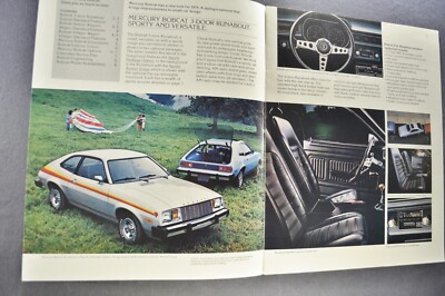 1979 Mercury Bobcat Brochure Runabout Villager Wagon Excellent