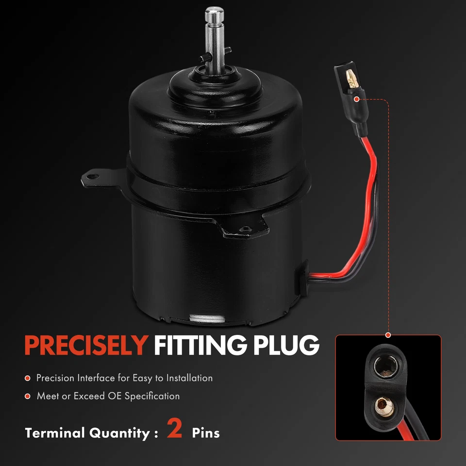 Motor ventilador de refrigeración del motor para Dodge Charger 1983-1987 Dakota Chrysler Plymouth Foto 3 de 4