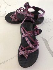 Chaco ZCloud X2 Remix Poplin Berry Sport Sandal J199392 Size 7 Purple