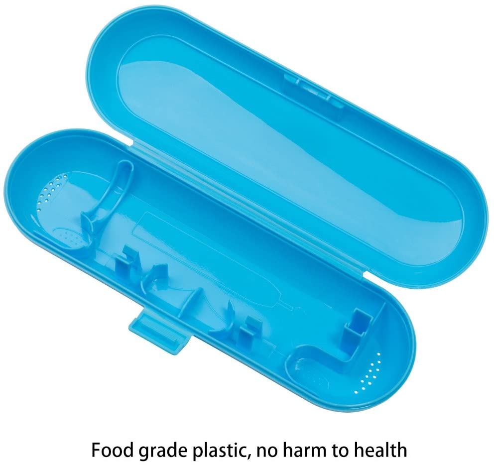Plastic Electric Toothbrush Travel Case for OralB Pro Series, 2 Packs
