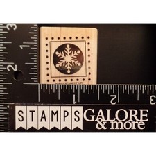 Stampin' Up Rubber Stamps 2007 PERFECT PRESENTATION CHRISTMAS SNOWFLAKE 14
