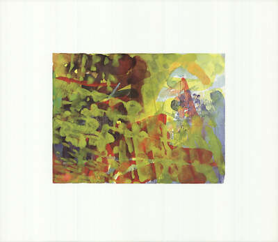 GERHARD RICHTER IBM (G.EL.2, 18.1.1984) 19.75'' x 22.75'' Offset Lithograph 1987 C