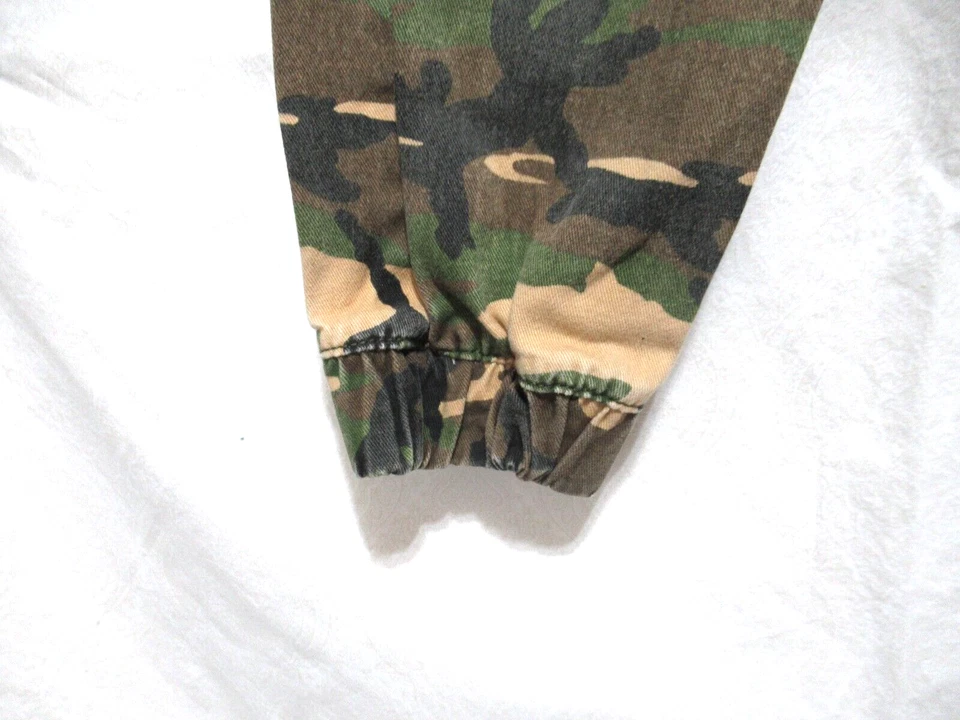 akademiks Toddler Size 4 Green Tan & Black Camouflage Denim Cargo Joggers EUC - Image 3 of 4