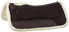 Western Saddle Pad - Contour Padded Bars - Fleece Bottom