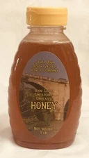 Wildflower Honey - 1 lb - 100% Pure Raw Unfiltered Unpasteurized Honey