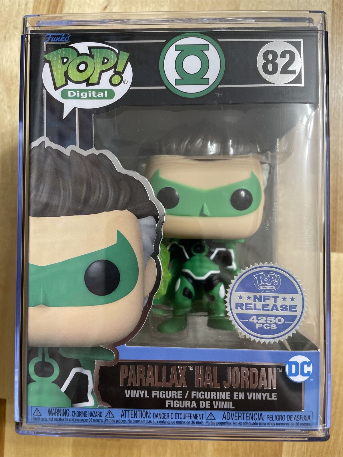 Funko Exclusive Parallax Hal Jordan #82 4250 pcs (actual: 3270 pcs) hard stack