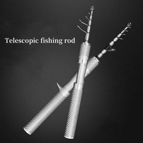 Telescopic Fishing Rods Carbon Fiber Rod Casting / Spinning Rod Straight Poles - Picture 2 of 67