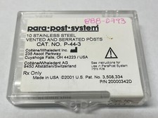 ParaPost Posts Stainless Steel 3 0.036 in Brown P44-3 10/Vl