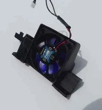 GameCube 50mm Fan Adapter Complete Replacement Kit Bracket + Fan + Cable