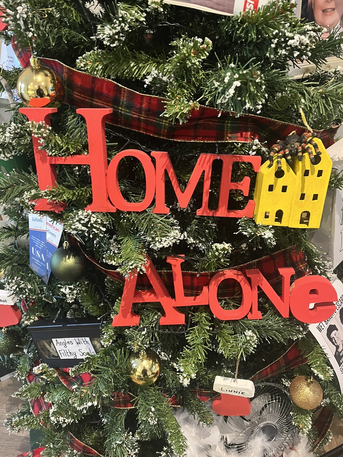One Of A Kind Home Alone Themed christmas tree decorations. eBay