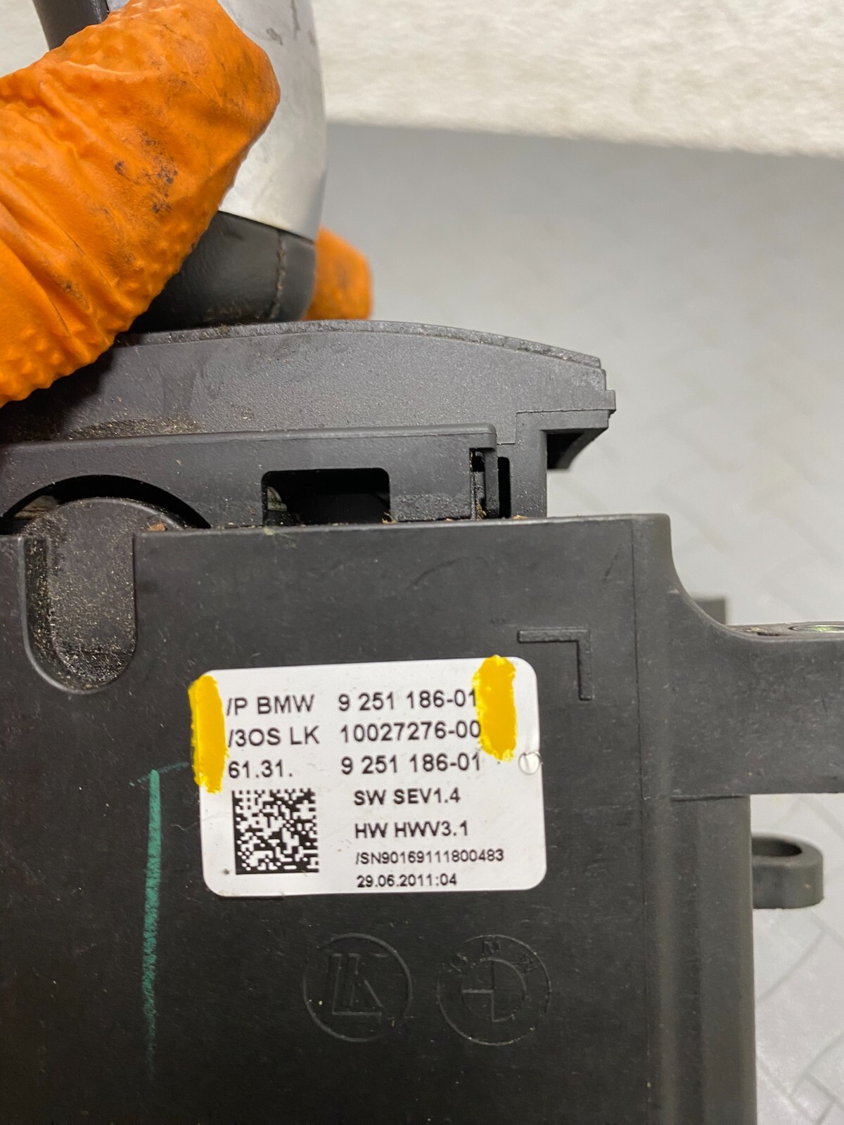 BMW Automatics Transmission Gear Shifter OEM 9251186 Sj0328 for  