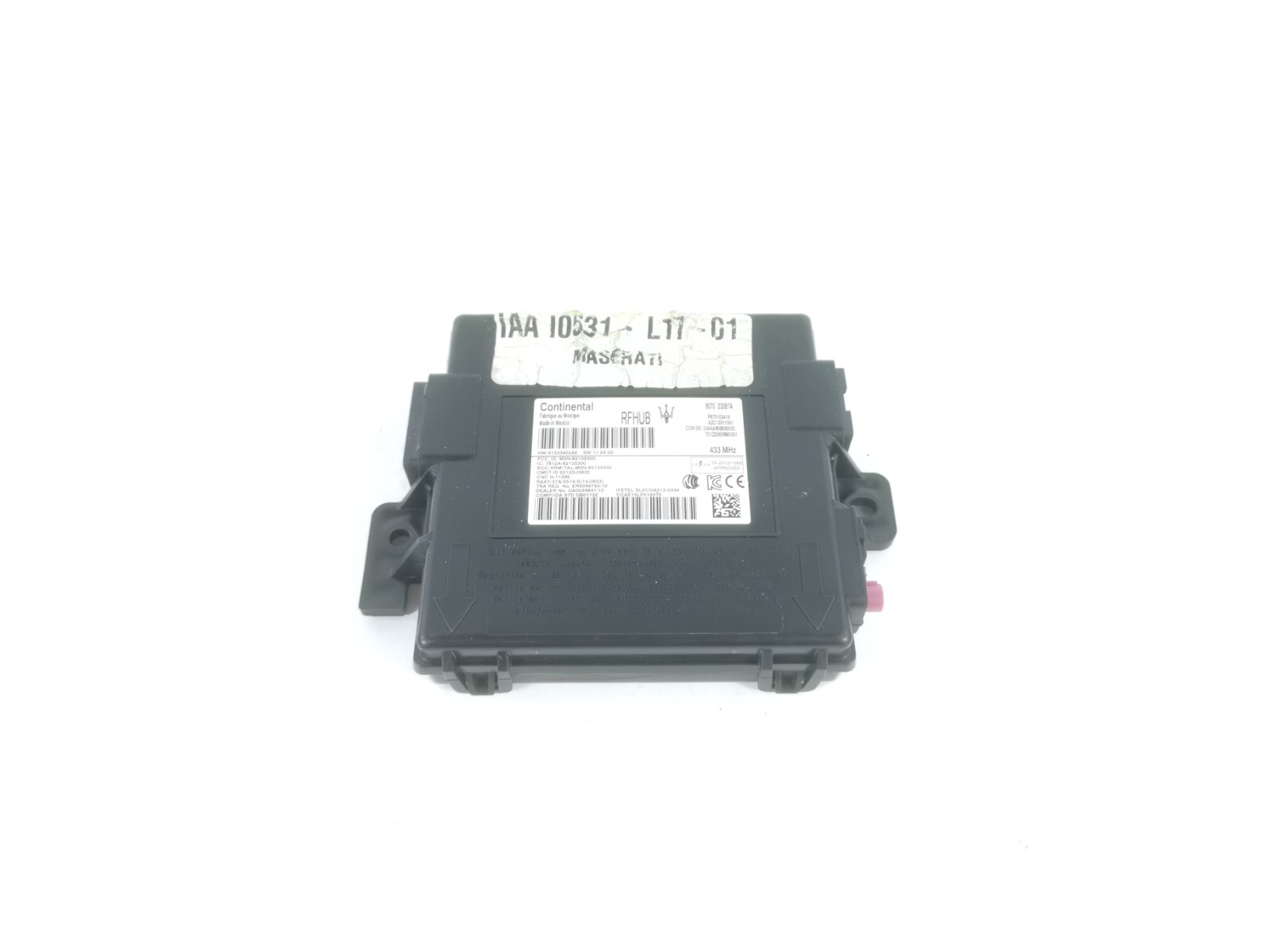 17-20 MASERATI Levante KEYLESS ENTRY CONTROL MODULE ECU P670105418 807023087A