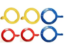 6 Pcs XCP Anterior, Posterior & Bite wing Aiming Ring Rinn Style, 2 each