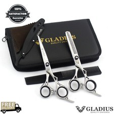 6.5" PROFESSIONAL SALON HAIRDRESSING HAIR CUTTING THINNING BARBER SCISSORS SET